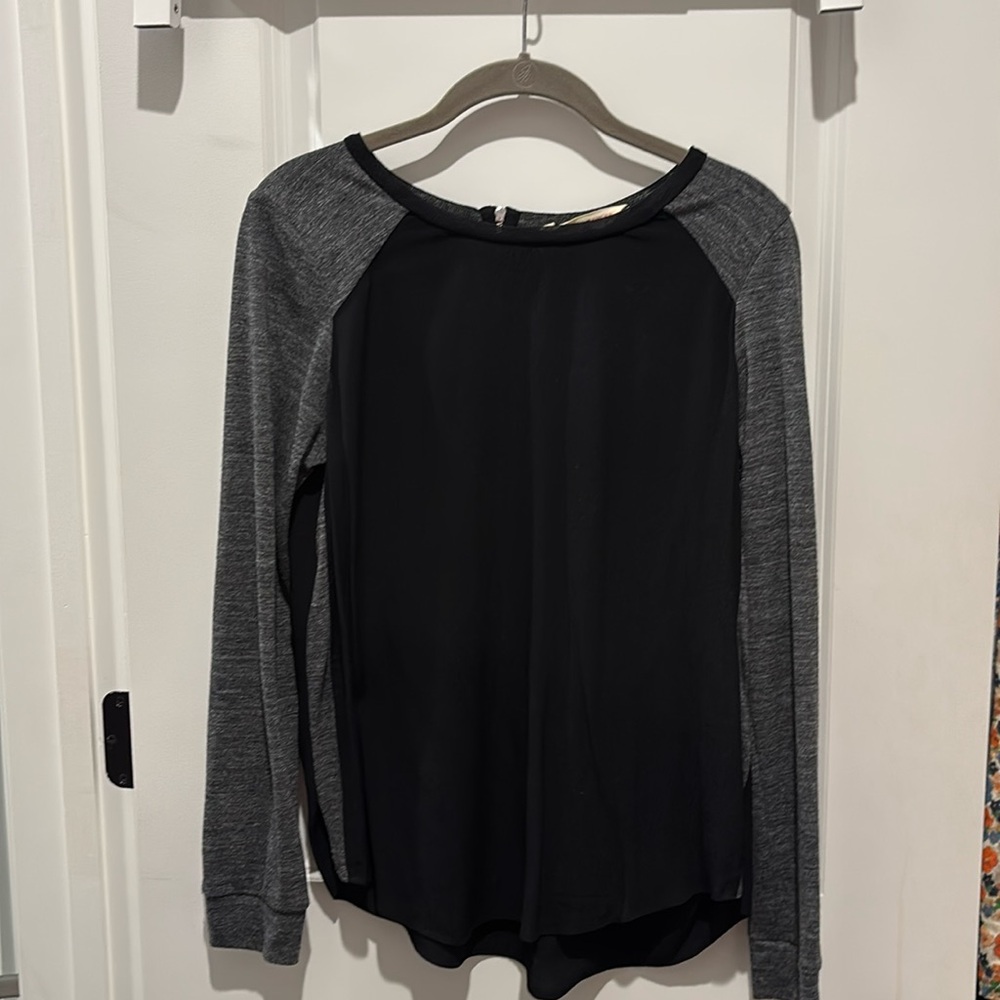 Rebecca Taylor baseball style blouse